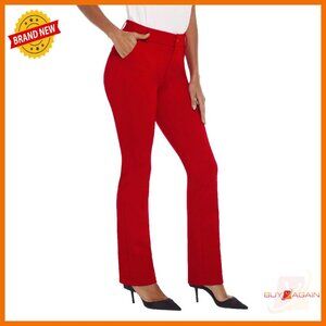 Stretchy High Waisted Bootcut Dress Pants for Women Work Casual